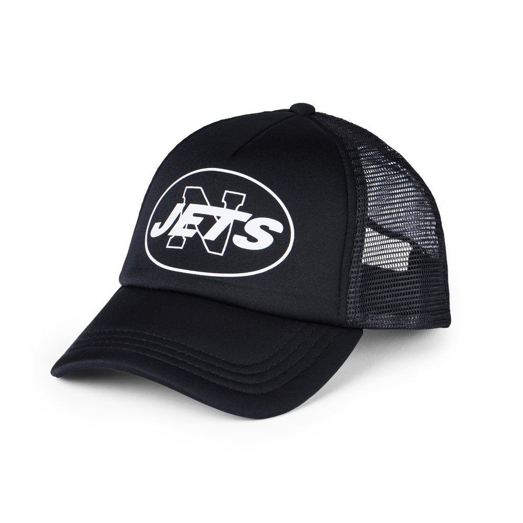Black Trucker Cap