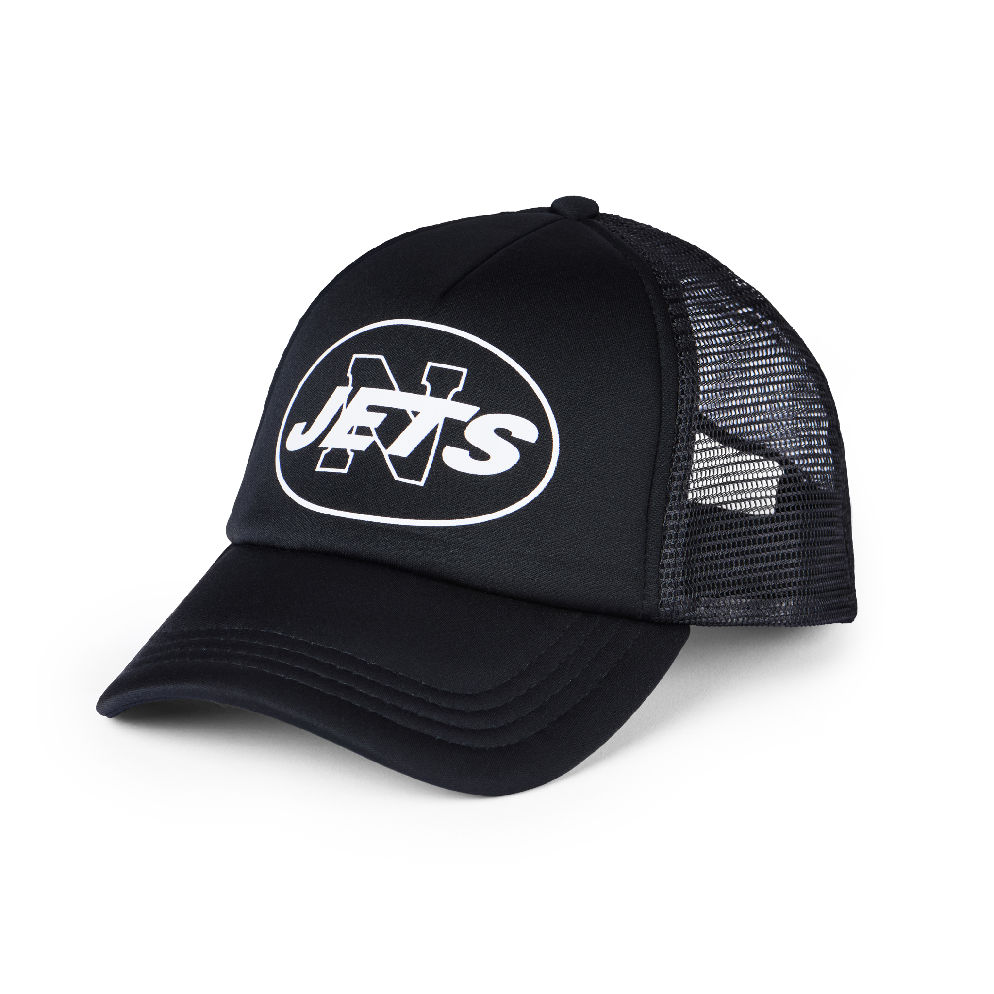 Black Trucker Cap
