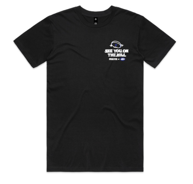 “See You On The Hill” T-Shirt (Black)